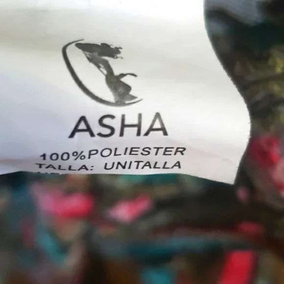 Asha sheer embroidery sleeves and bottom open kimono one size - Picture 8 of 8